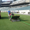 DryJect uses a high-speed, water-based injection system to blast aeration holes through the root zone to fracture the soil.